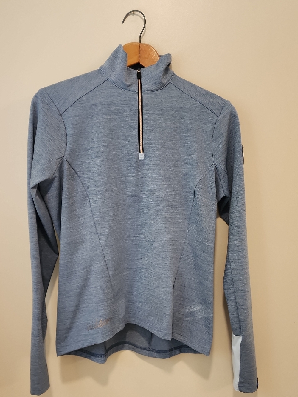 Irideon Women's Radiant 1/2 Zip Top Blueprint Pullover Equestrian Riding size M